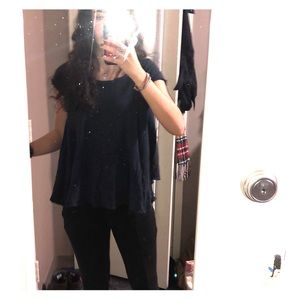 Free people flowy shirt